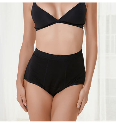 4 Layers Leak Proof Heavy Days tummy control period panties  High Waist postpartum Waterproof