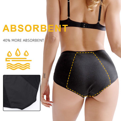 Menstrual High Absorbency Period Underwear 4 Layer Waterproof Period Pants