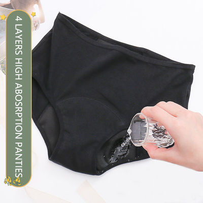 Menstrual High Absorbency Period Underwear 4 Layer Waterproof Period Pants