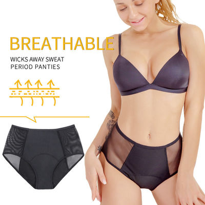High Rise Leak Proof Menstrual Underwear Protective Sexy Heavy Flow Period Pants